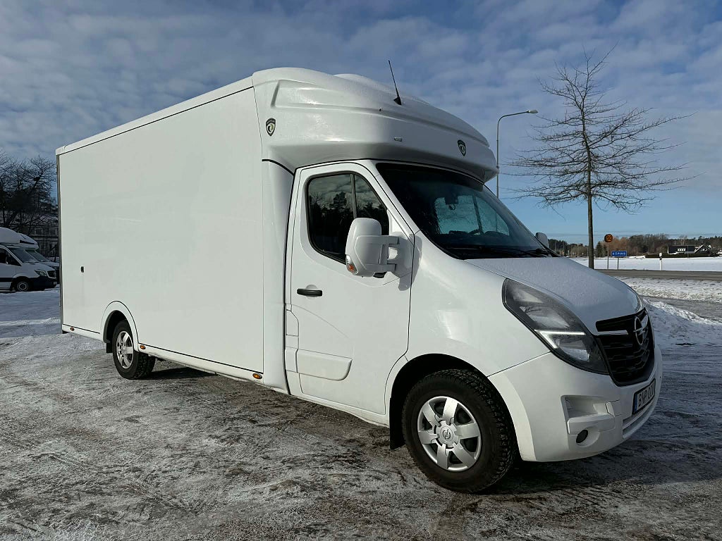 Opel Movano Eurobox XXL Skåpbil Transportbil Flyttbil 