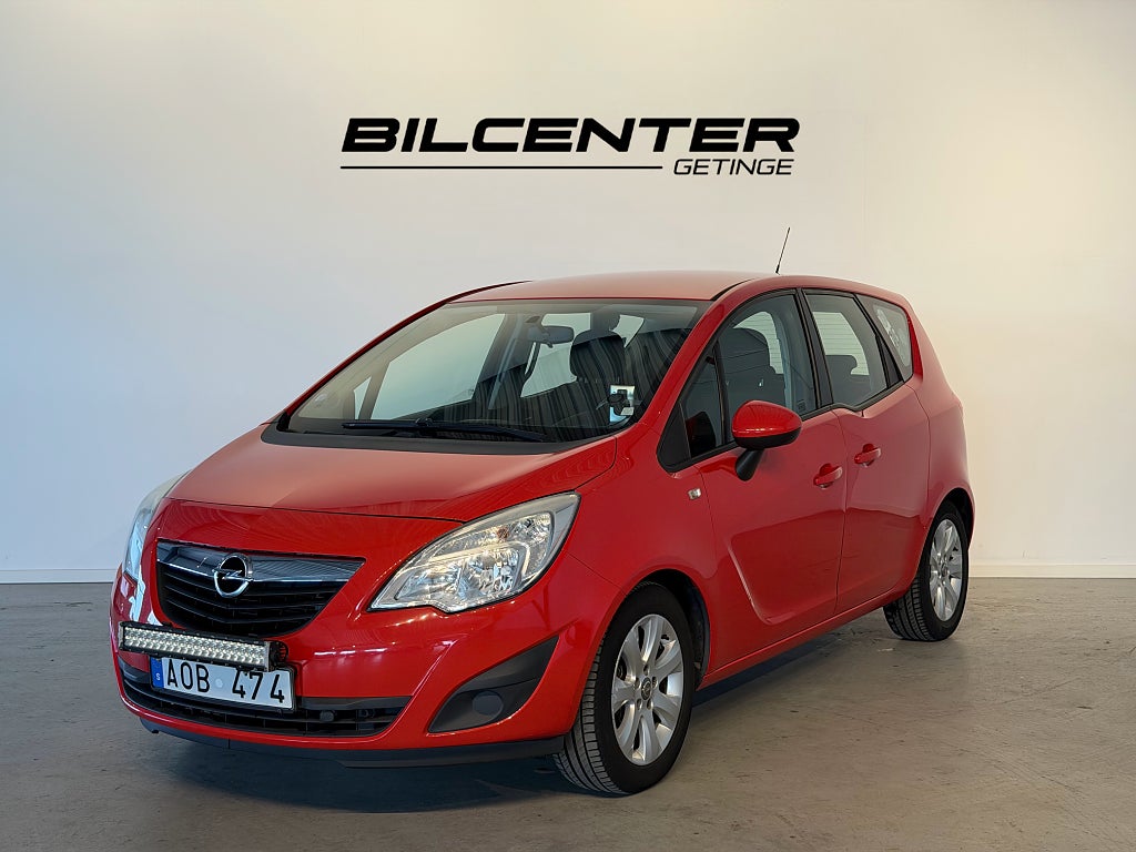 Opel Meriva 1.4 Turbo | Auto | Drag | Farthållare | S&V | 1 ägare |