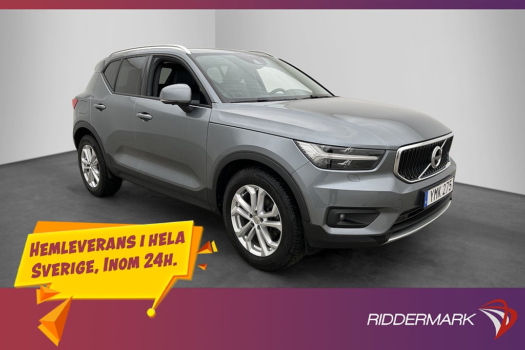 Volvo XC40 D3 AWD Värmare 360° Skinn VOC Drag VÄLSERVAD