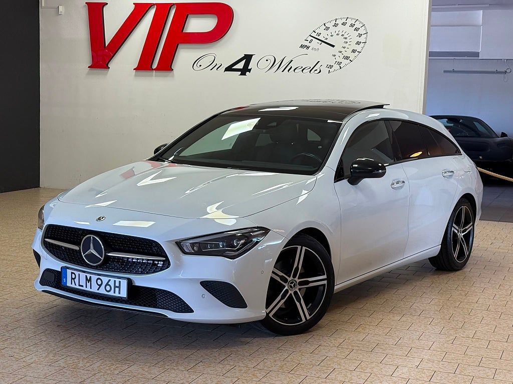 Mercedes-Benz CLA 200d 4MATIC Shooting Brake 8G-DCT Värmare Drag Panorama