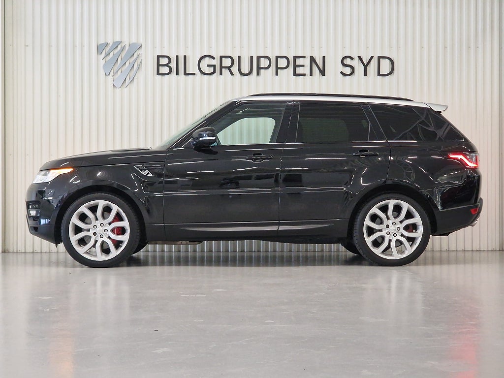 Land Rover Range Rover Sport 3.0 SDV6 4WD|Panorama|Dragkrok|Meridian|Navi