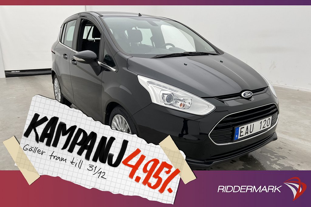 Ford B-MAX 1.0 EcoBoost 100hk Titaniu 4,95% Ränta