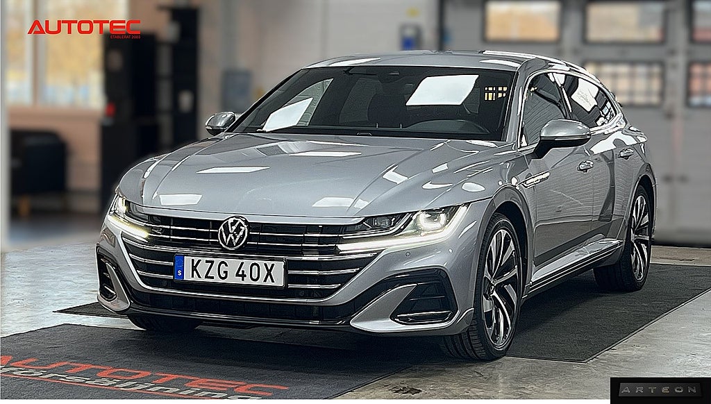 Volkswagen Arteon SB eHybrid 218 R-Line/Drag/Värmare
