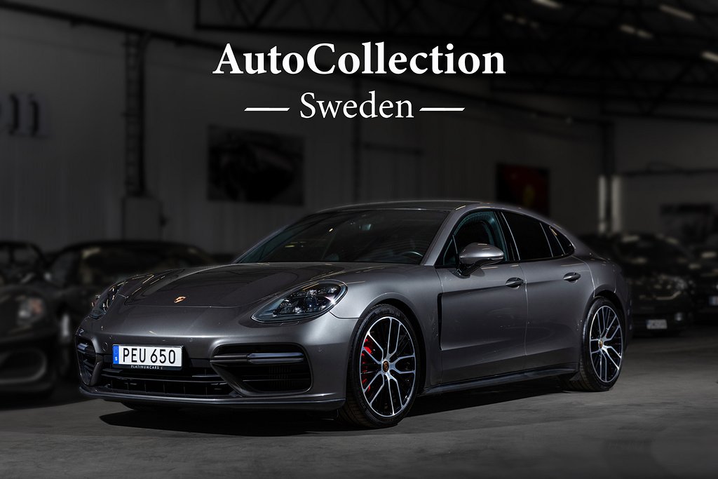 Porsche Panamera Turbo PDK Sport Chrono Svensksåld