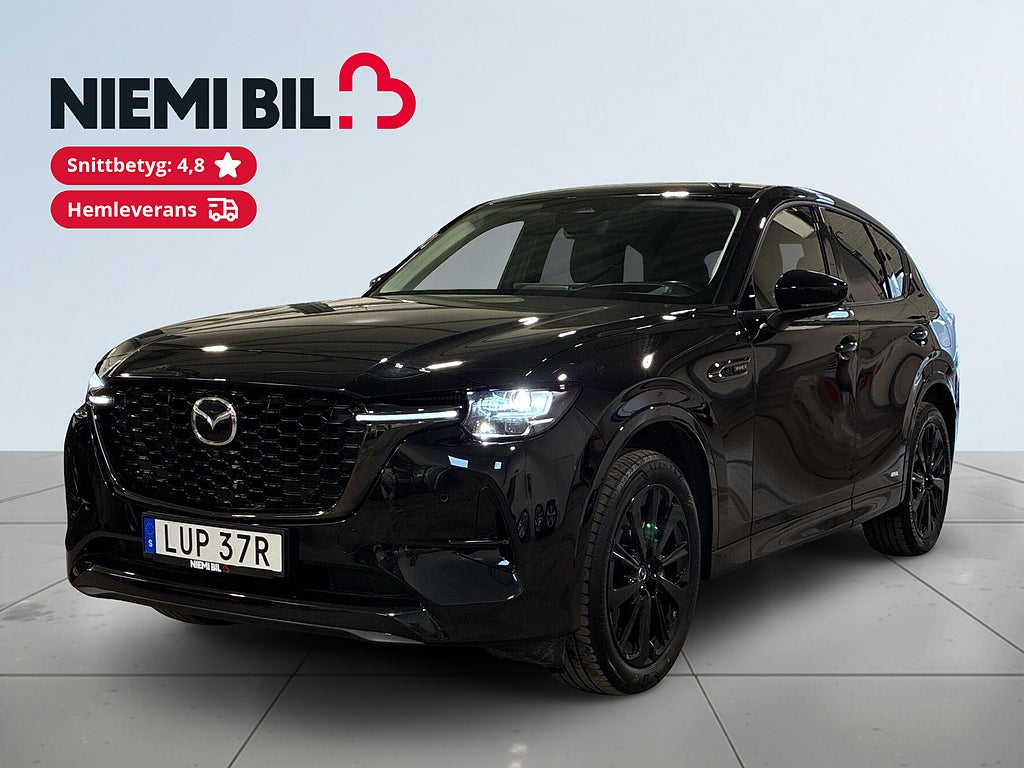 Mazda CX-60 PHEV Drag 360 HuD Farthållare Skinn Psens MOMS S&V 