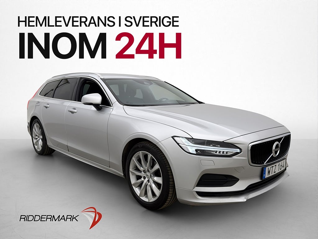 Volvo V90 D4 Momentum VOC Värmare Navi Rattvärm CarPlay Drag