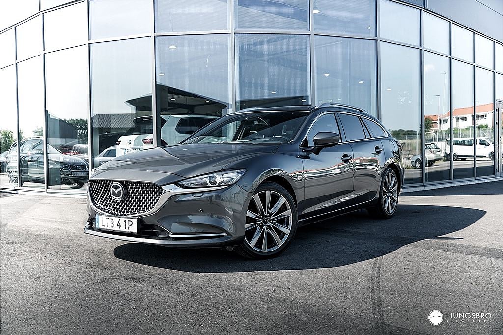 Mazda 6 Wagon 2.5 Optimum 194hk /360° kamera / GPS / Drag