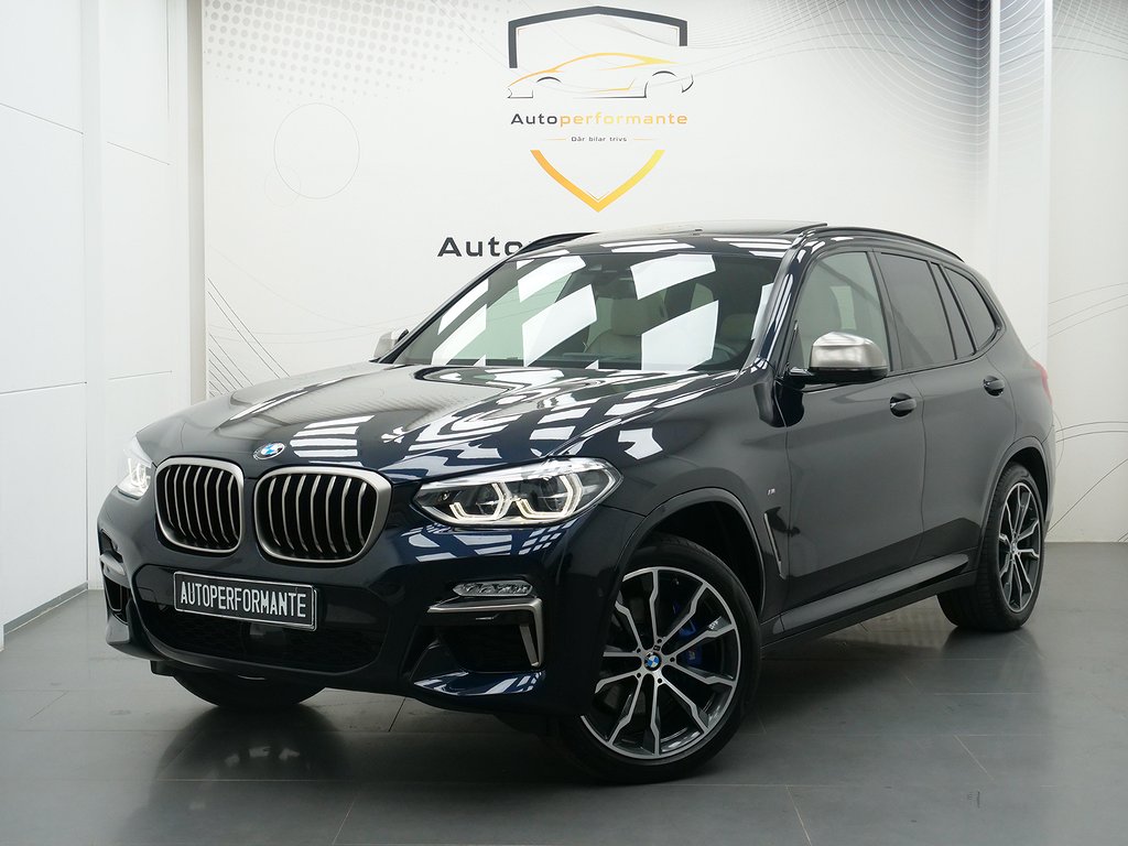 BMW X3 M40d Innovation Edit Pano Head Up H&K Värmare 326hk