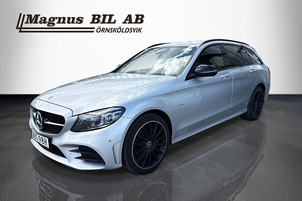 Mercedes-Benz C 220 T d 4MATIC Aut AMG Line, Night Edition D-värm Drag  2021 hos Magnus Bil