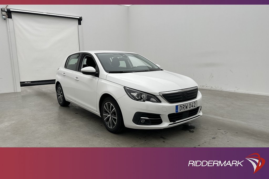 Peugeot 308 1.5 130hk Active Värmare Sensorer Välservad