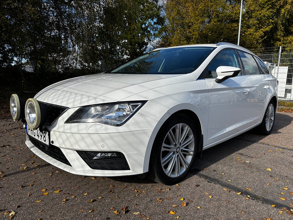 Seat Leon ST 2.0TDi 150Hk 4Drive AWD Moms/Vat Euro6 1Äg.Sv-Såld