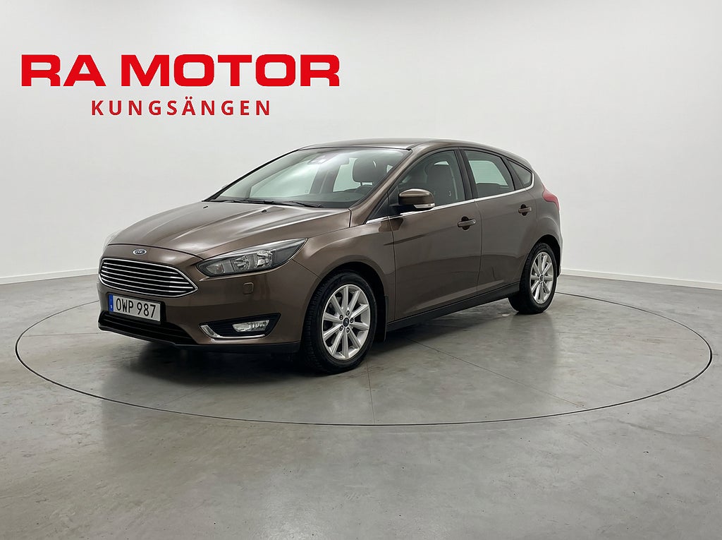 Ford Focus 1.0 125hk EcoBoost | Titanium | B-kamera | K-rem bytt |
