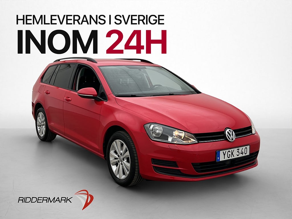 Volkswagen Golf 1.2 TSI 110hk Adapt-Fart CarPlay Låg-Skatt