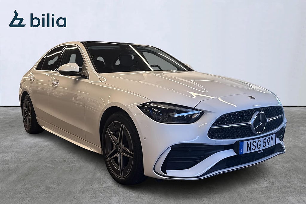 Mercedes-Benz C300 e 4matic/pano/Vinterhjul