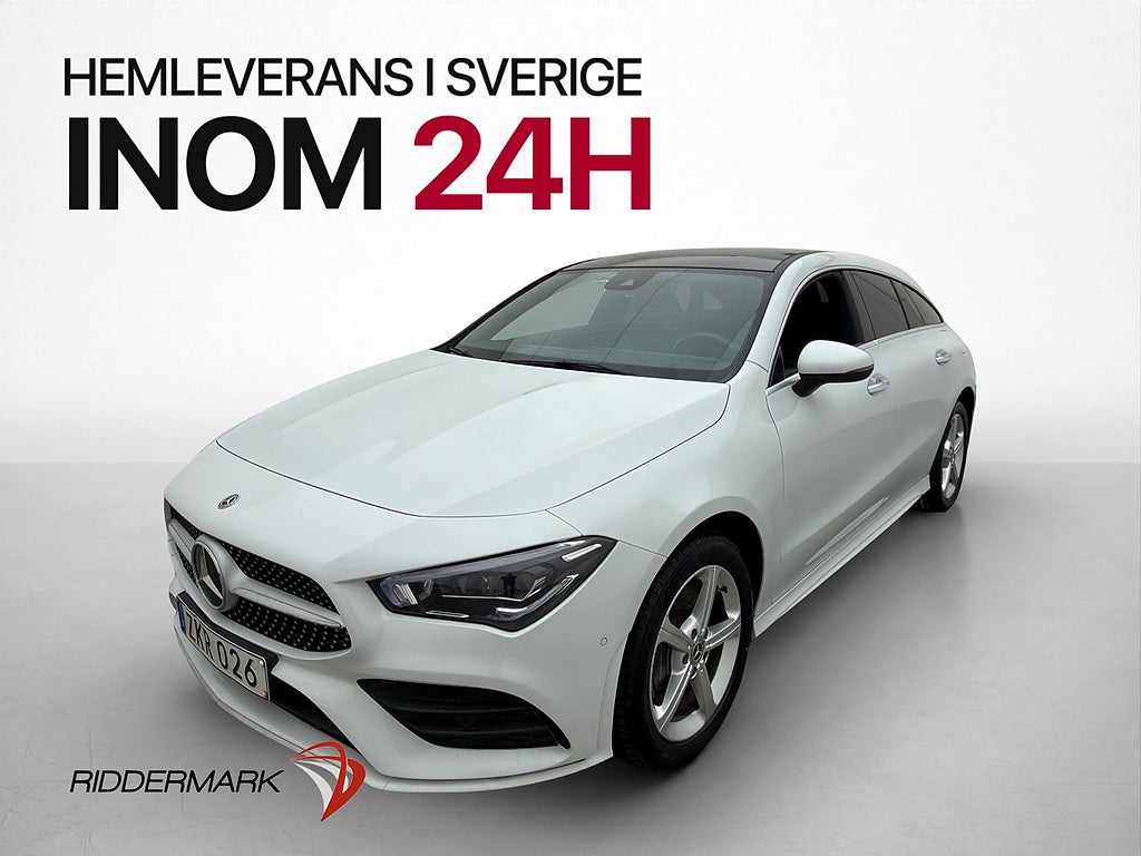 Mercedes-Benz CLA250 e AMG Pano Widescreen Kamera Värm MOMS