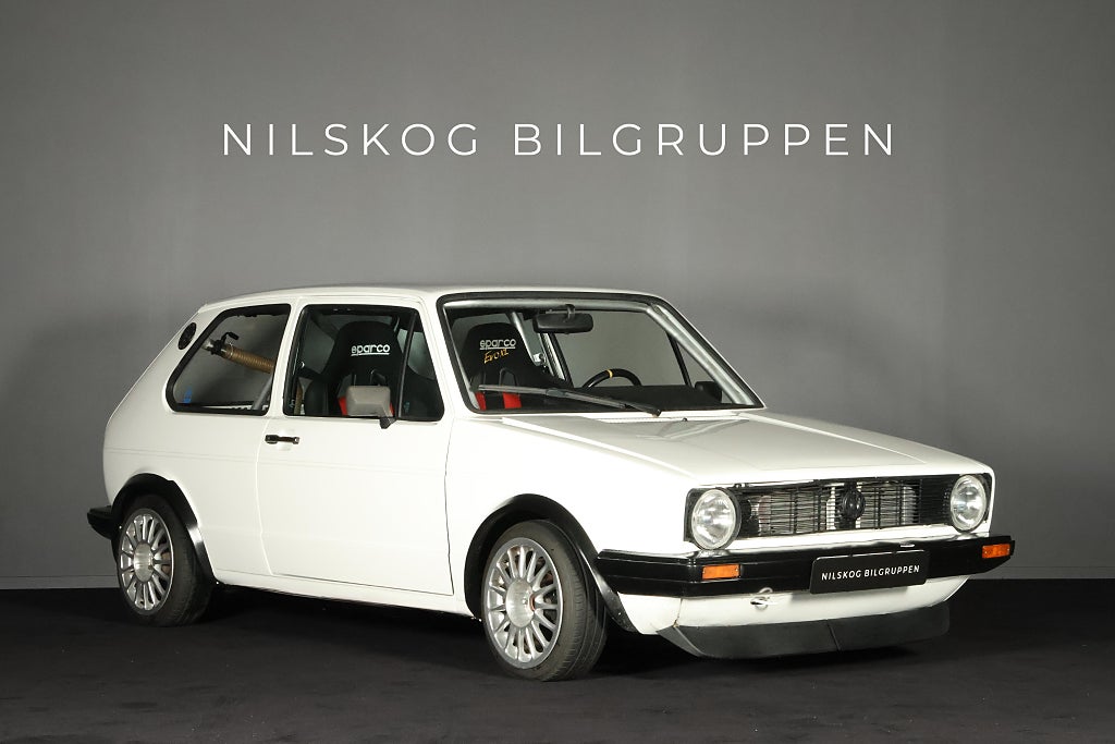 Volkswagen Golf  MK1 | 1.8T | Bur | Sparco | Fint skick! 