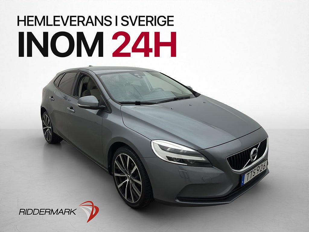 Volvo V40 D2 Momentum VOC Värmare Navi P-Sensorer Halvskinn