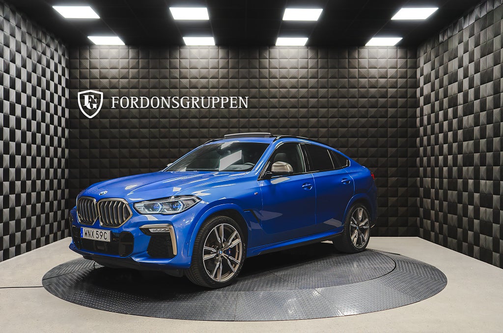 BMW X6 M50i | 530hk V8 | Night Vision | Laser | Pano | HUD