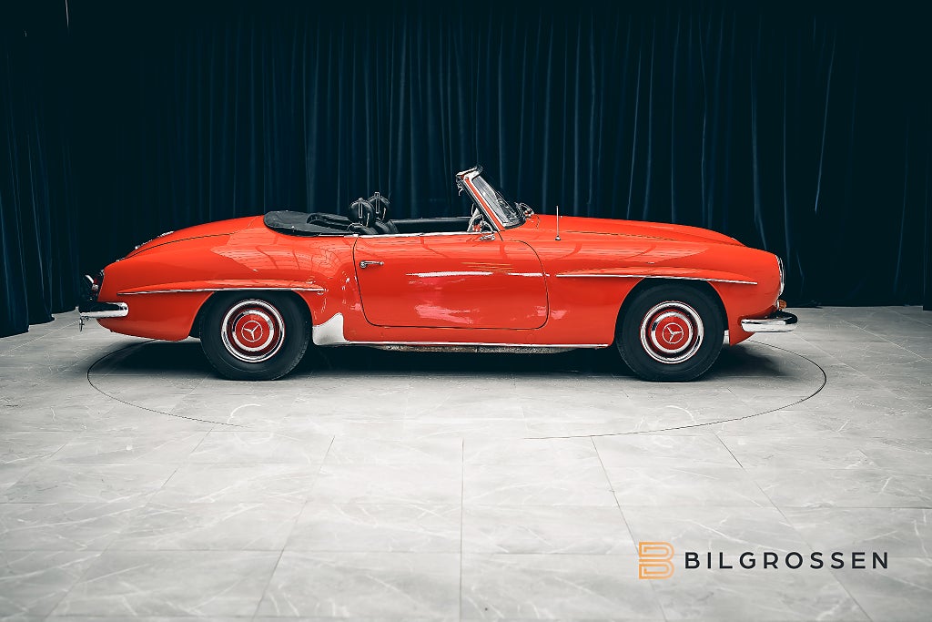 Mercedes-Benz 190 SL Roadster / Svensksåld /