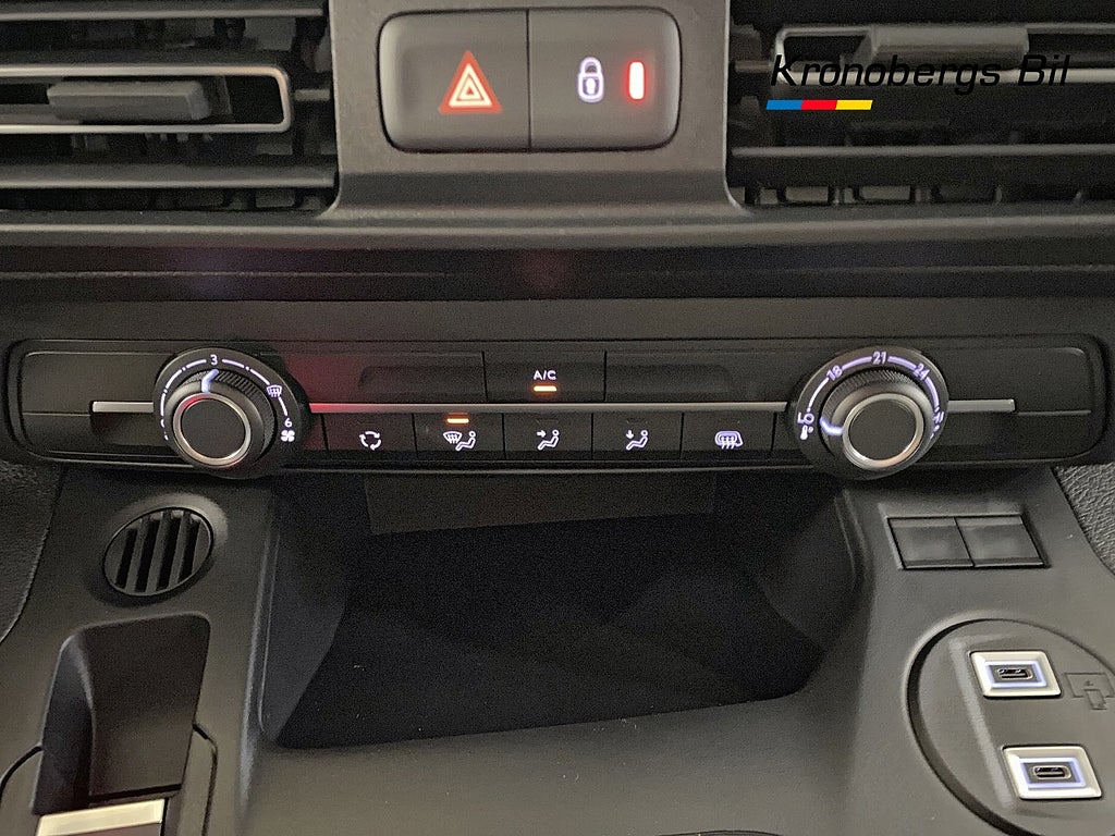 Peugeot Partner L2 Facelift 100hk diesel Dubbla dörrar dragkrok *demo* – bild 13