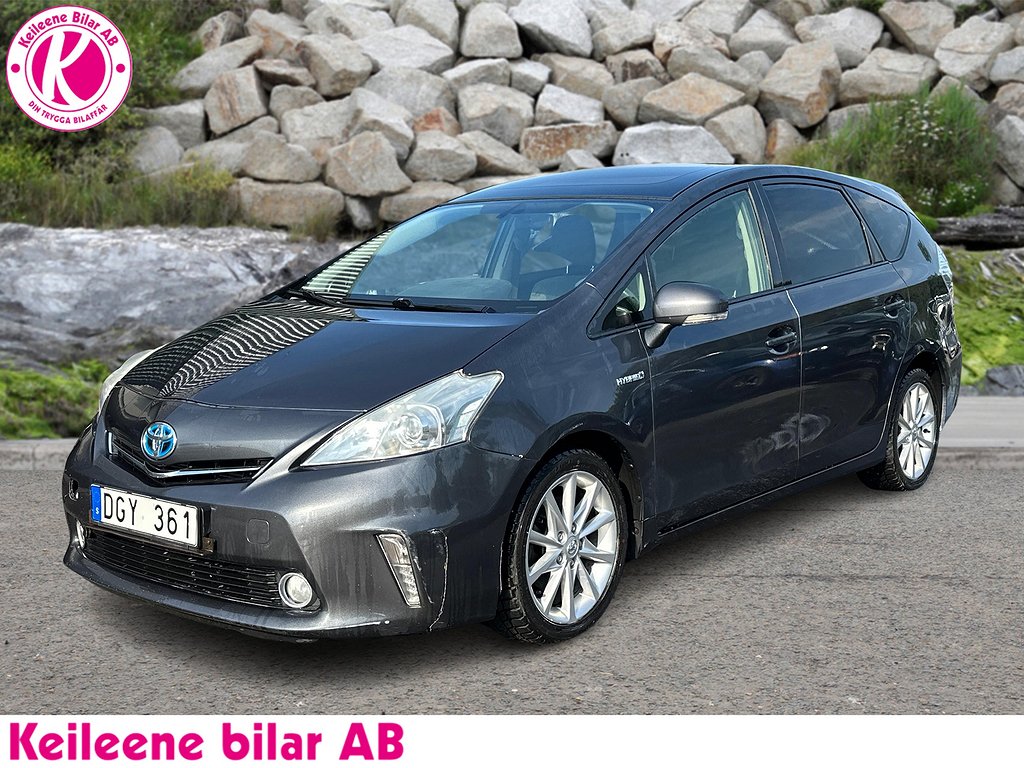 Toyota Prius+ Hybrid CVT Euro 5 BOKAD