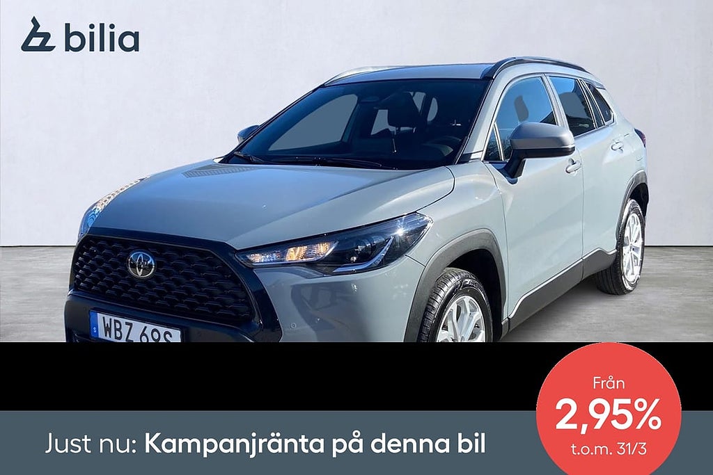 Toyota Corolla Cross 1,8 Hybrid Active Plus Döda Vinkelva...