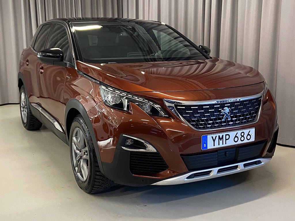 Peugeot 3008 1.2 130hk GT-Line Drag Motorv Apple car