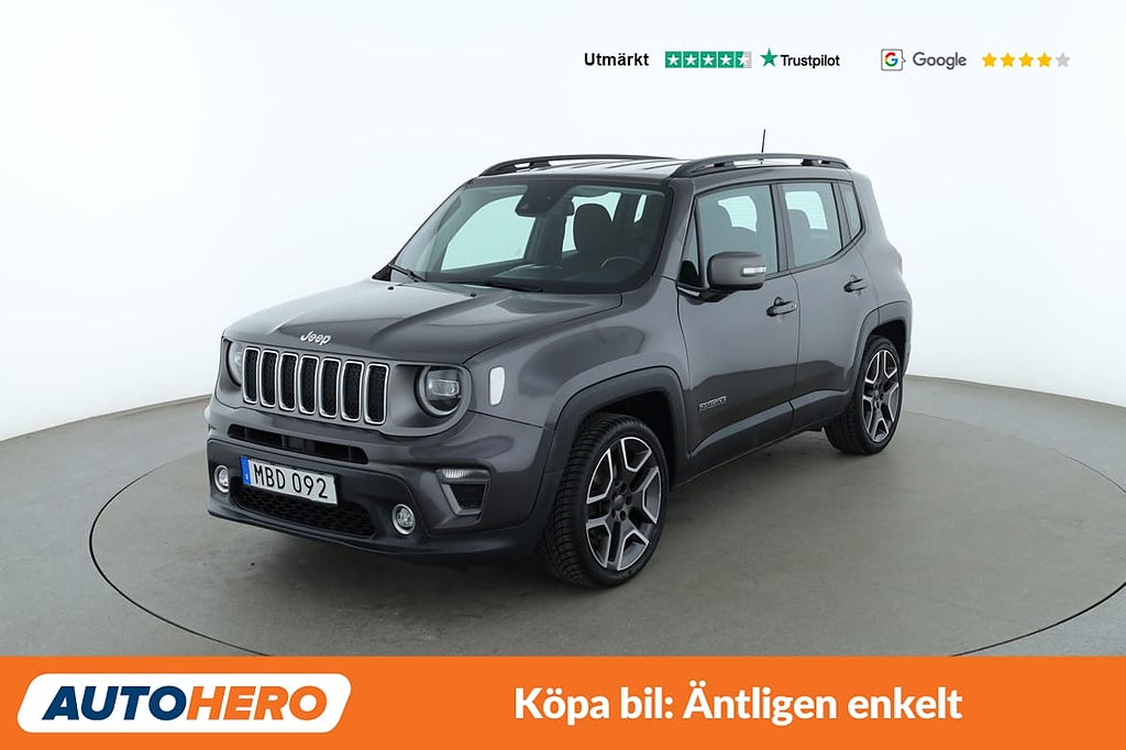 Jeep Renegade 1.0 TGDi T3 / Backkamera, Drag, CarPlay