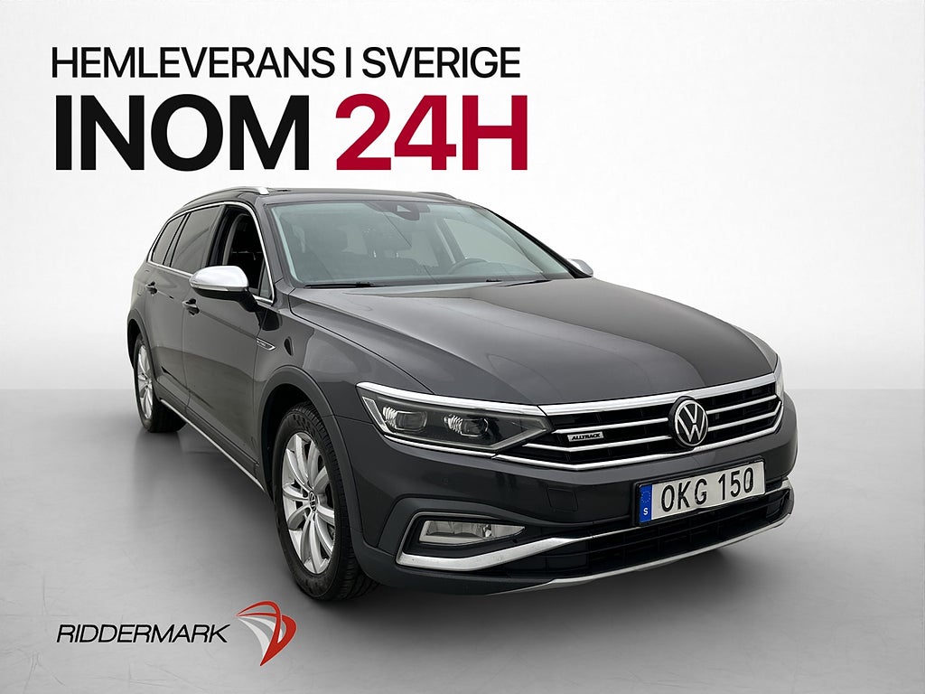 Volkswagen Passat Alltrack 4Motion GT Cockpit Värmare Kamera