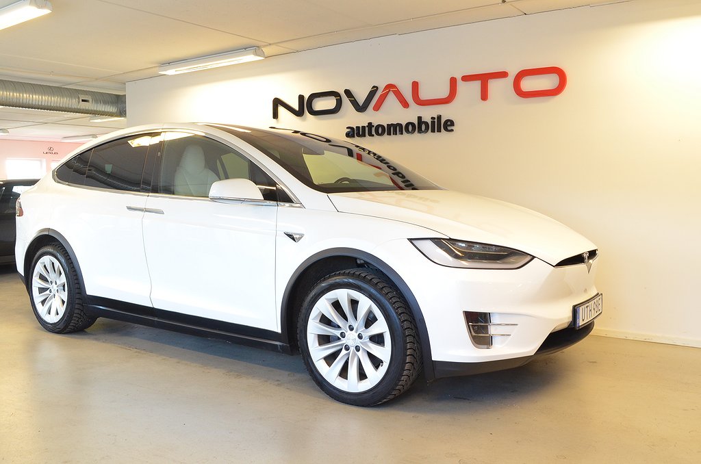 Tesla Model X Long Range Plus AWD 6-Sits Drag Autopilot