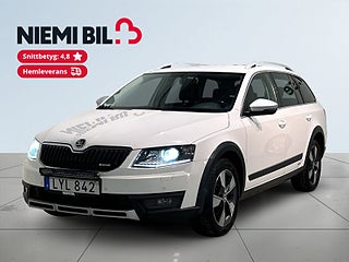 Skoda Octavia Scout 2.0 TDI 4×4 Premium Drag Dvärm Kamera Mvärm SoV – bild 1