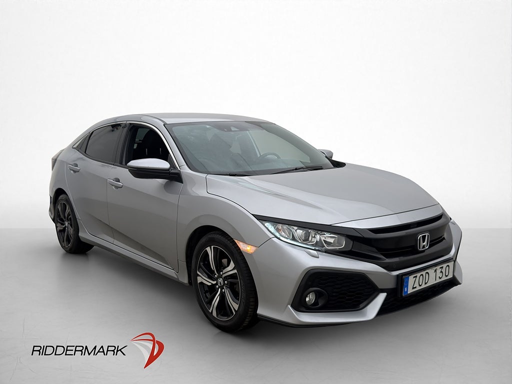Honda Civic 126hk Elegance Kamera Navi CarPlay Adaptiv-fart