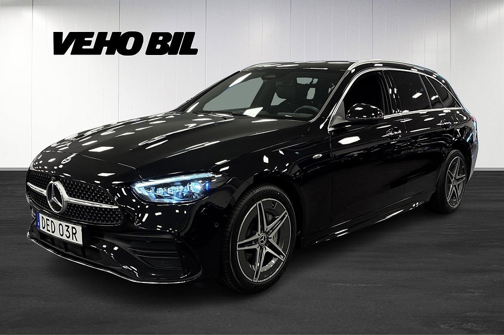 Mercedes-Benz C300 de 300 de 4Matic AMG Drag Distronic 360° Keyless Rattvärme
