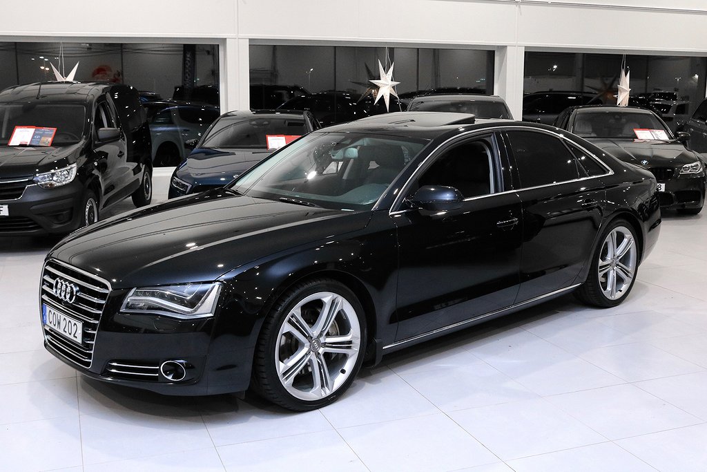 Audi A8 3.0 TDI Svensksåld / LED / BOSE / Värmare / 21"