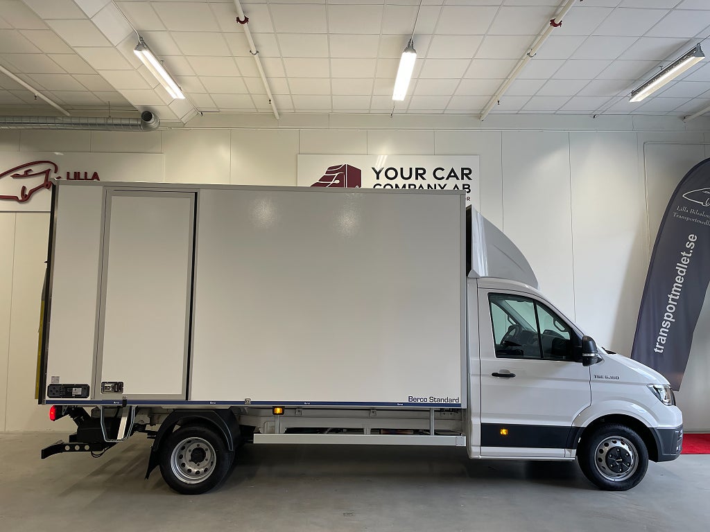Volkswagen crafter Chassi 55 Volymskåp m.Lift / Sidodörr / 2435kg LASTVIKT