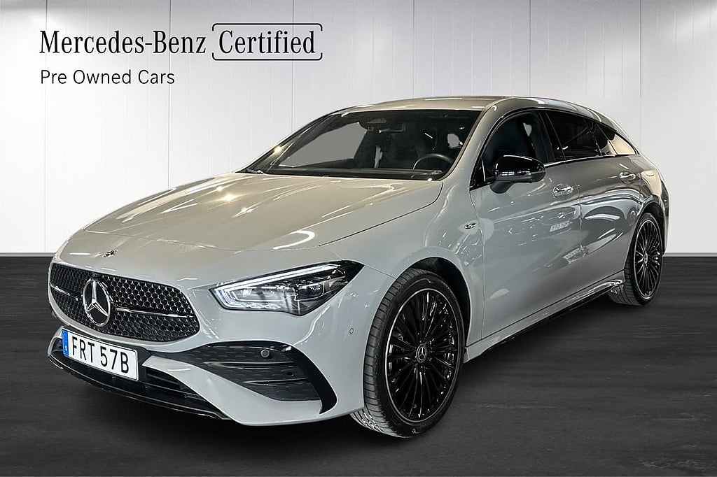 Mercedes-Benz CLA250 e AMG Burmester Dragkrok Nightpakage 360° Moms 