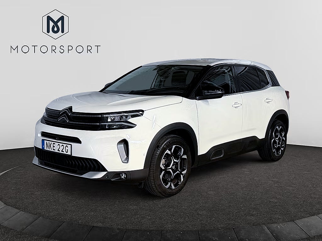 Citroën C5 Aircross 1.2 PT Aut 130hk Shine DRAG Adpt-fart Navi 360° Kamera