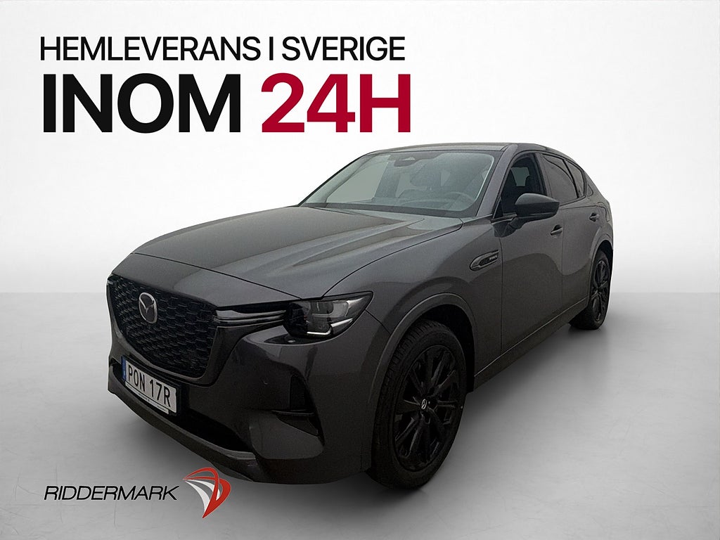 Mazda CX-60 PHEV 327hk AWD HUD BOSE 360º Adaptiv Drag