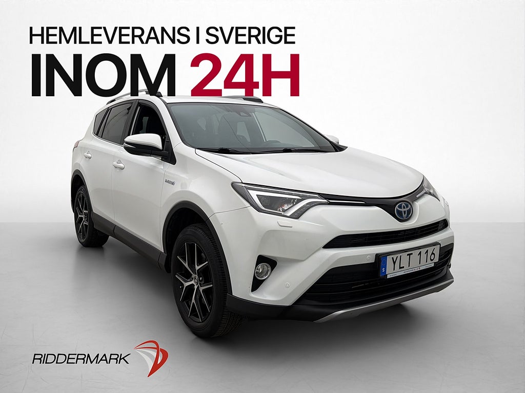 Toyota RAV4 Hybrid 197hk AWD Active Plus Kamera Värmare Drag