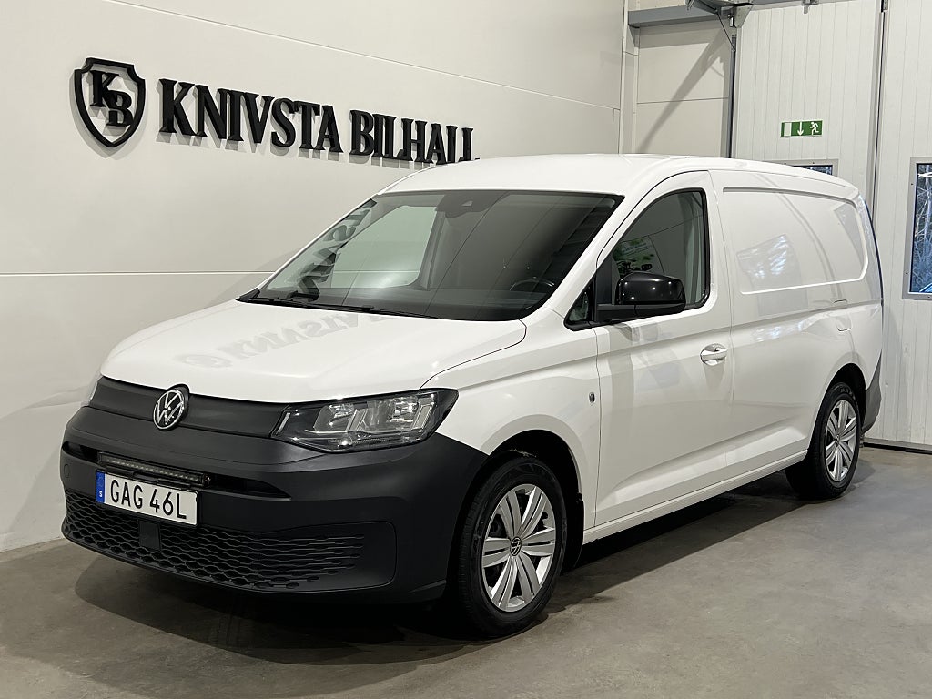 Volkswagen Caddy Cargo Maxi 2.0 TDI DSG Leasbar Värmare Drag 122hk