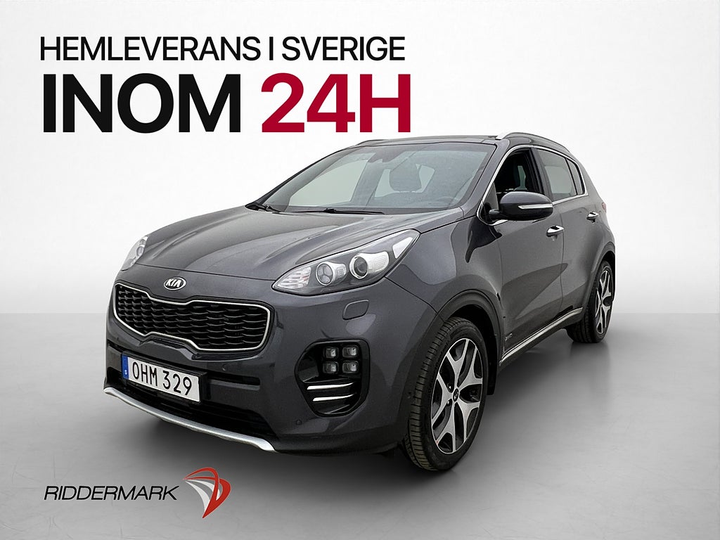 Kia Sportage 2.0 CRDi AWD GT-Line M&K-Värmare Pano Kamera