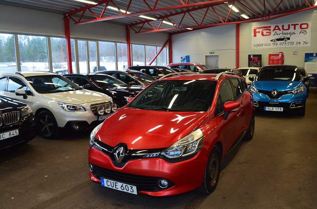 Renault Clio Sport Tourer TCe 90 hk Navi