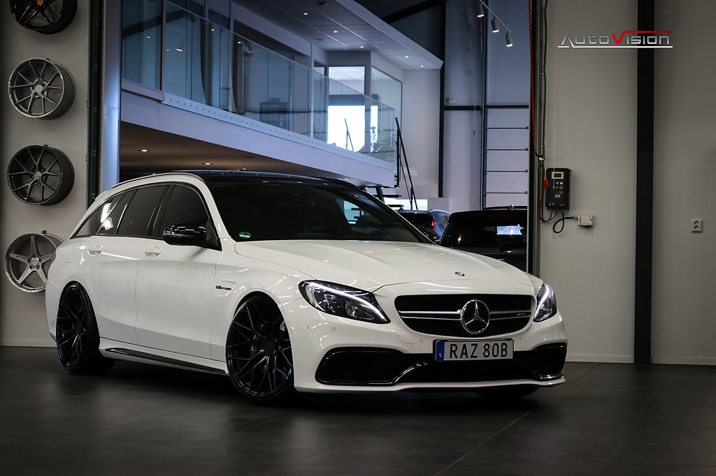Mercedes-Benz C63 AMG T Speedshift MCT 600hk | PANO | NAVI | 20" 