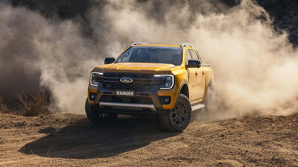 Ford Ranger får bland annat ett nytt utseende. Foto: Ford. 