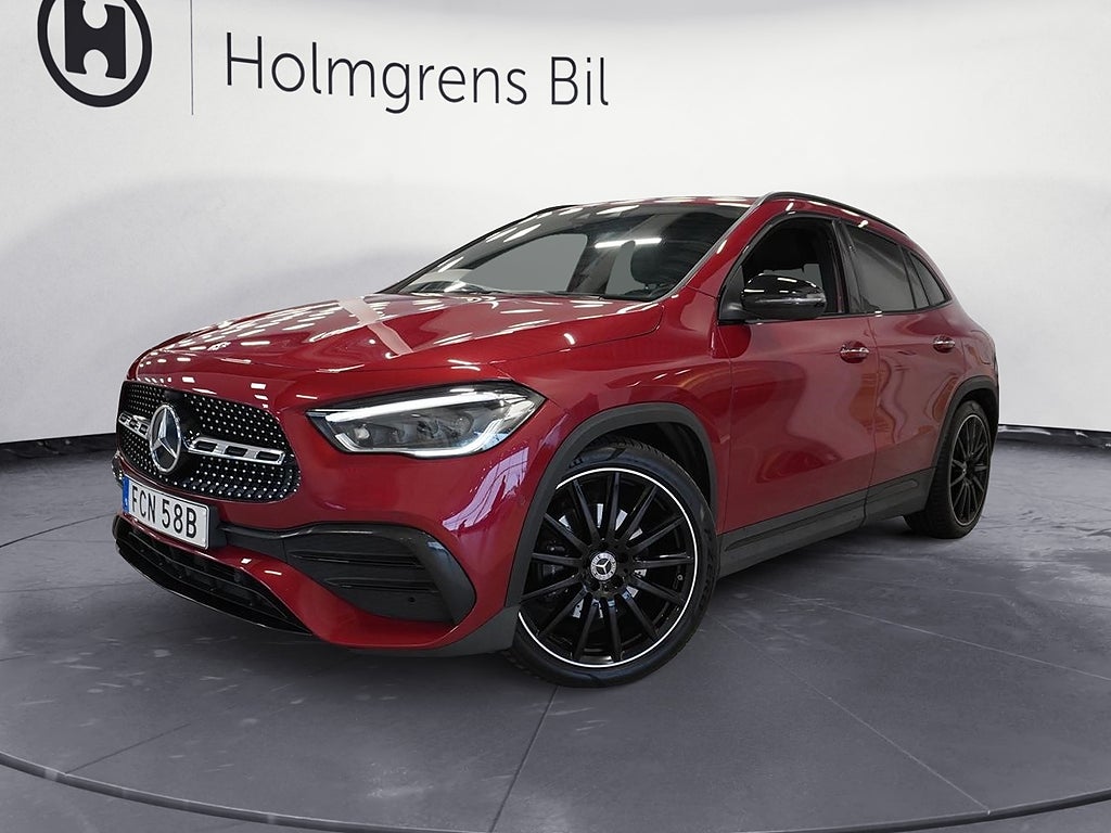 Mercedes-Benz GLA 4,95% ränta Gla 200d 4Matic AMG Night Premium Burmester Drag