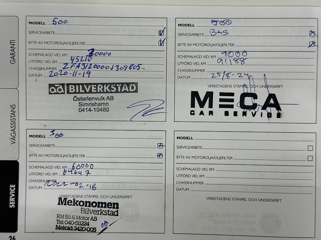 Fiat 500 1.2 8V Lounge Skinn Panorama HELGKAMPANJ - miniatyr 18