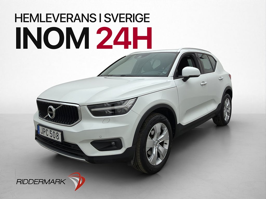 Volvo XC40 T3 Advanced Värmare Kamera Navi Rattvärme BLIS