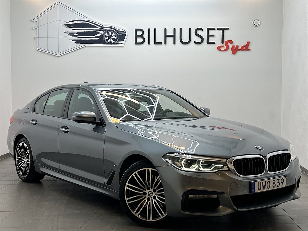 BMW 530 e 252hk M Sport Läder/HUD/HK/360kamera/Navi/Gesturecontrol/Rattv