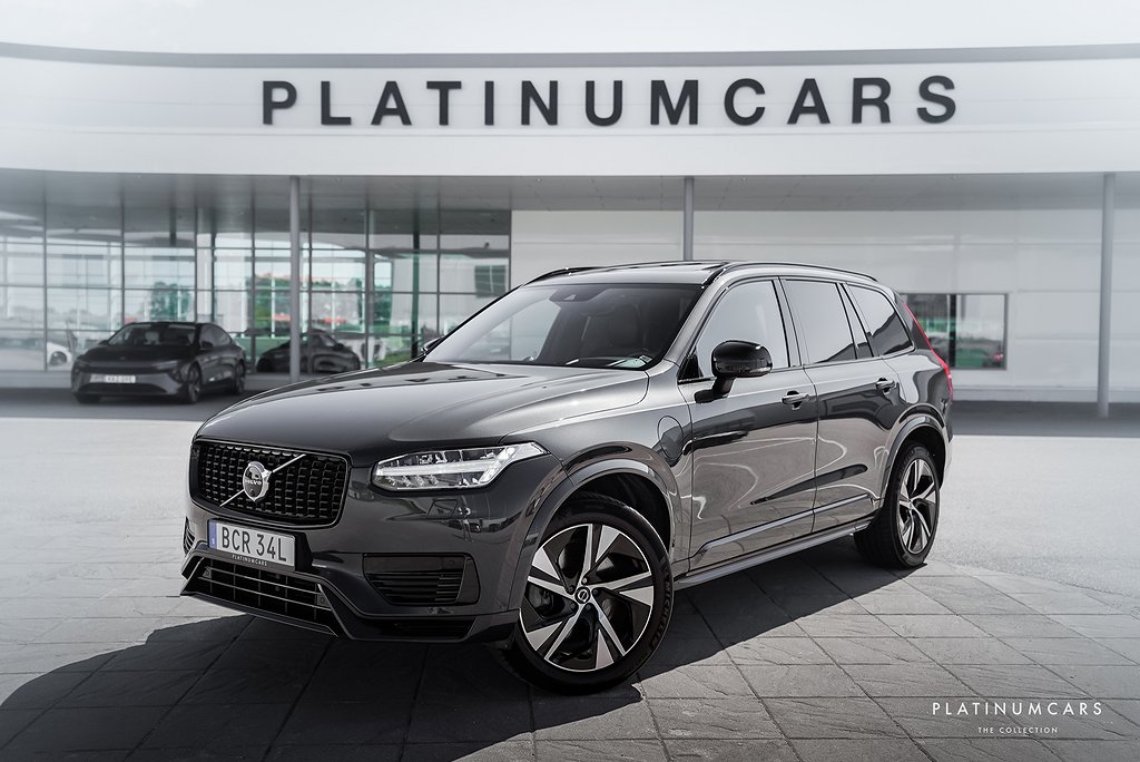 Volvo XC90 Recharge T8 AWD R-Design 456hk / 7-sits / SPEC