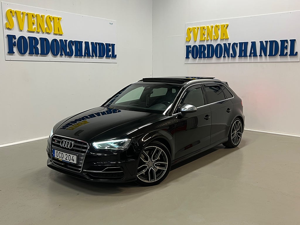 Audi S3 Sportback 2.0 TFSI 300HK Quattro S Tronic Pano Keyless
